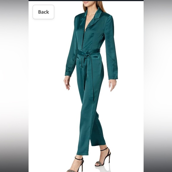 Steve Madden Dark Green Jumpsuit - Picture 1 of 6